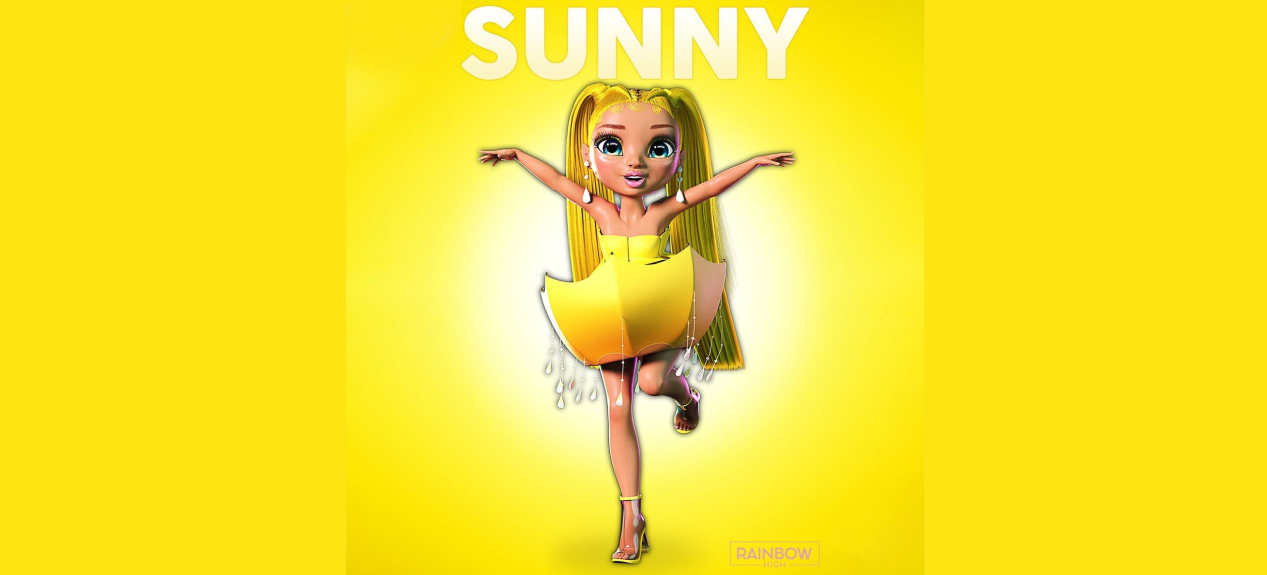 Meet Sunny's New Pet! 🧸💛  Rainbow High #shorts 