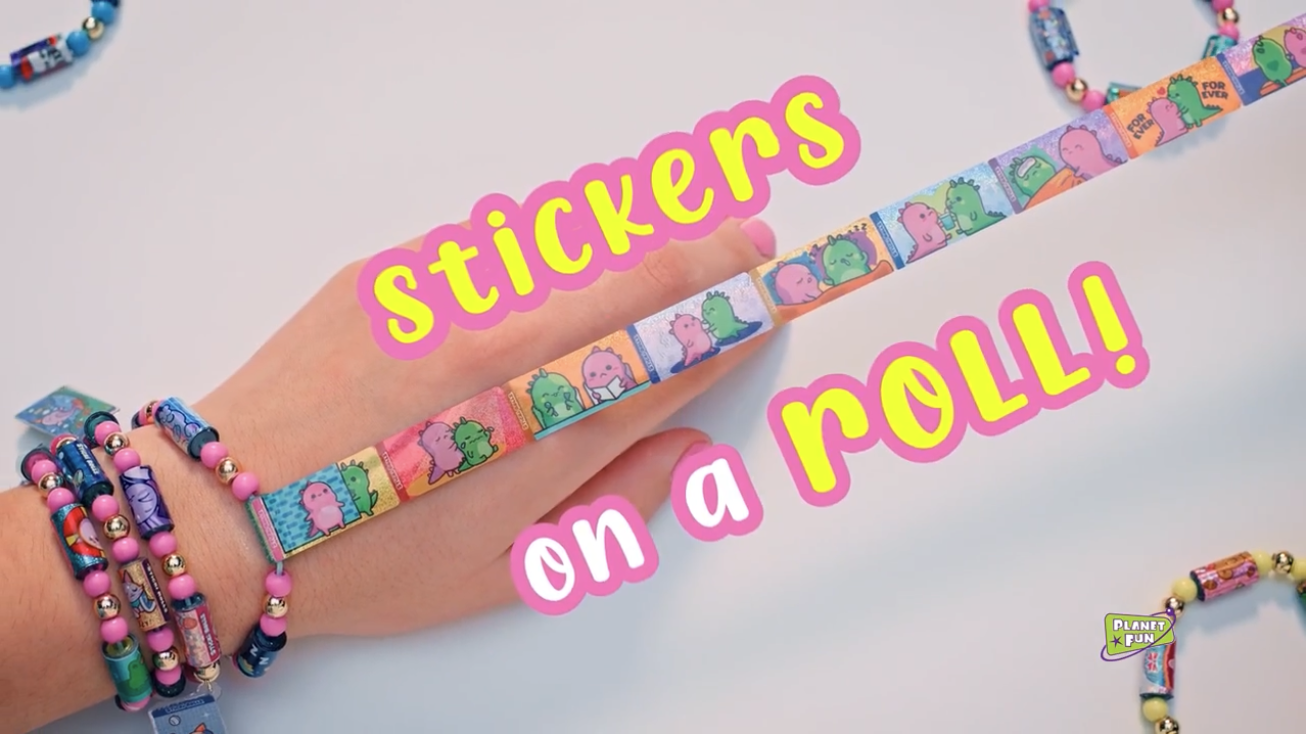 WEARABLE and SHAREABLE Sticki Rolls!